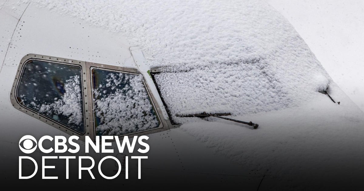 Detroit Metro Airport sees hundreds of cancellations amid wintry conditions