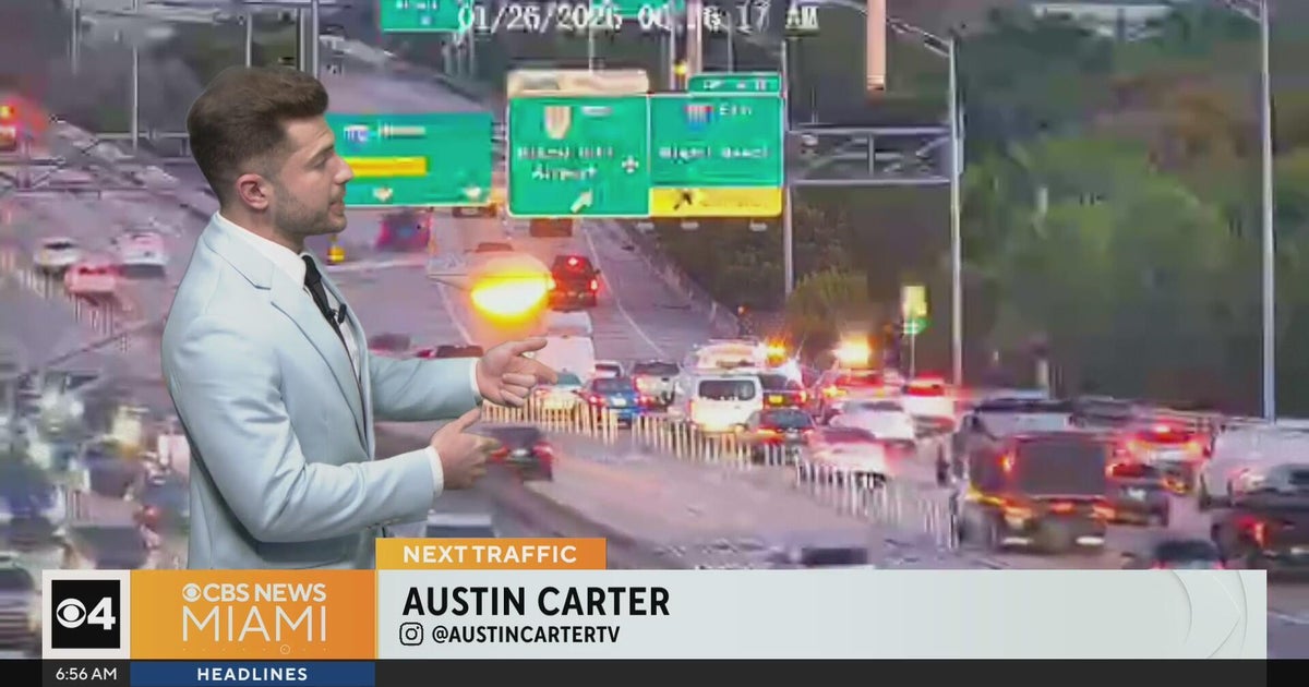 Heavy delays reported in Miami-Dade, Broward counties due to crashes