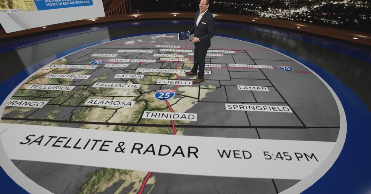 Weak system moving through the state with mountain snow and cool breeze for metro area