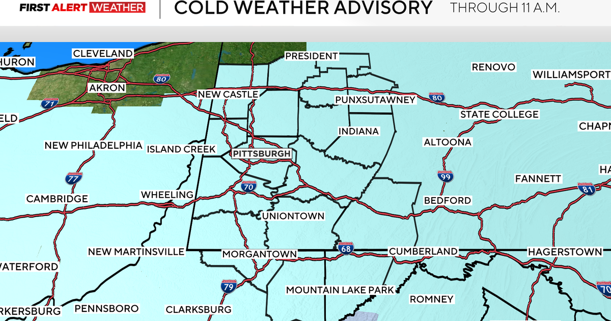 The bitterly cold air stays in the Pittsburgh area through the weekend ...