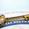 Social Security cards and key 