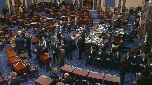 Senate Minority Leader Chuck Schumer, a Democrat from New York, speaks during a news conference following the weekly Senate Democrat policy luncheon at the U.S. Capitol in Washington, D.C., on Jan. 28, 2026. 