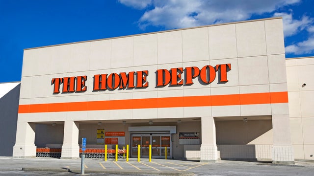 Entrance to Home Depot Store 