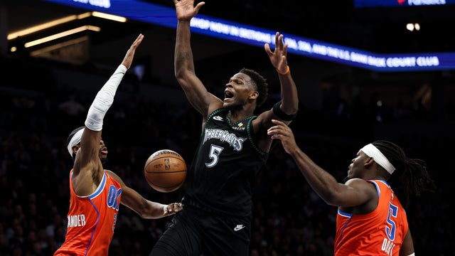 Thunder Timberwolves Basketball 