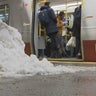 MBTA snow 