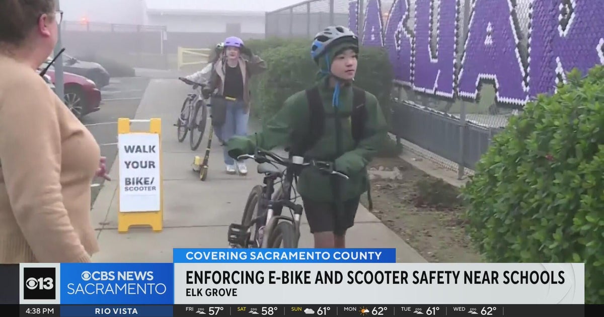Elk Grove police campaign teaches students e-bike and scooter safety near schools