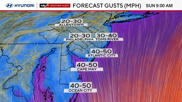 Arctic air continues in Philadelphia area as bomb cyclone approaches coast 