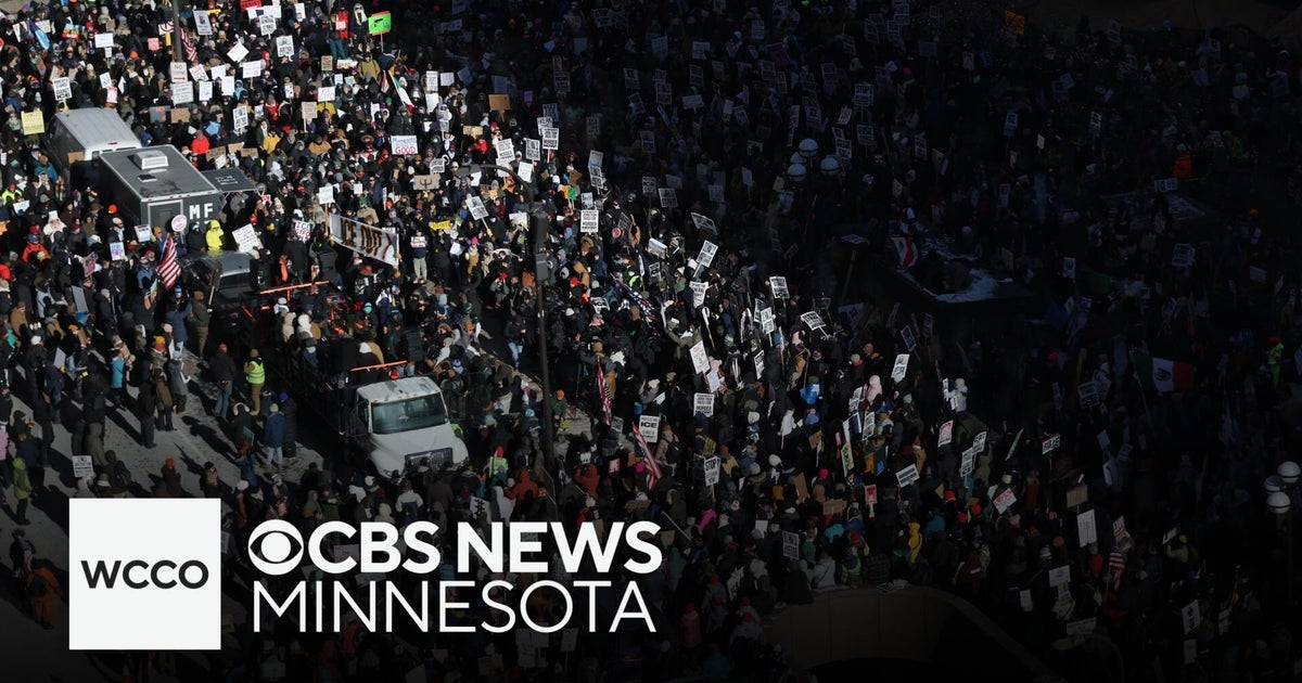 Thousands of marchers in Minnesota call for ICE to leave state