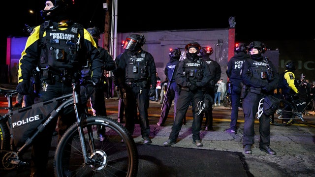 Portland Activists Demonstrate Against Recent ICE Agents Involved Shootings 