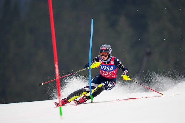 Skier Mikaela Shiffrin 