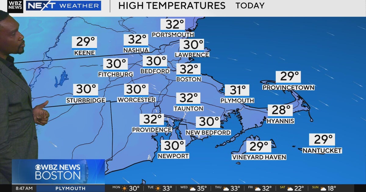 Next Weather: WBZ mid-morning forecast for February 2, 2026