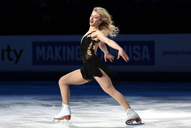 Amber Glenn at U.S. Figure Skating Championships 