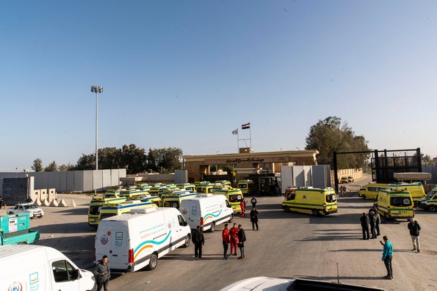 Trial Opening Of The Rafah Crossing Between Egypt and Gaza