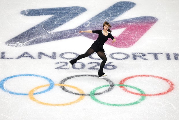 Figure Skating Training - Milano Cortina 2026 Winter Olympics: Day -4 