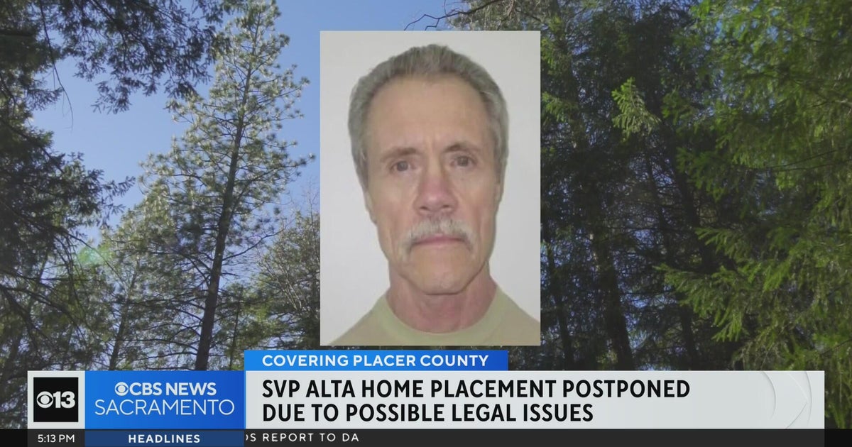 Alta home placement for sexually violent predator postponed over possible legal issues