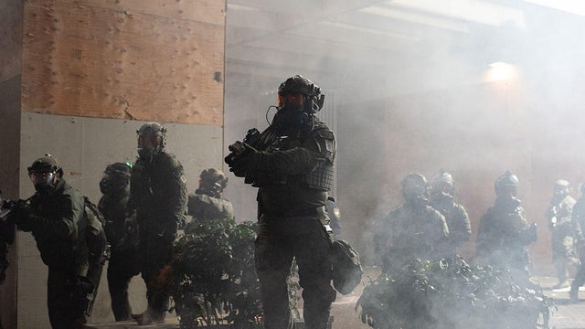 Anti-ICE protest Portland 