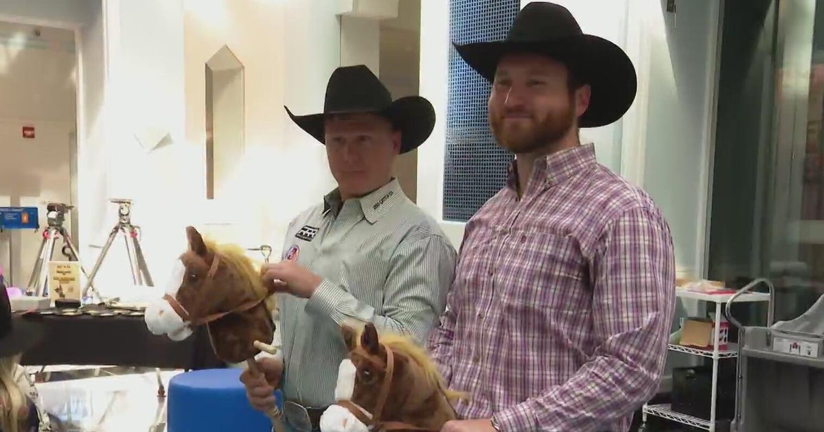 American Rodeo cowboys bring smiles to Cook Children’s ahead of Globe Life Field event