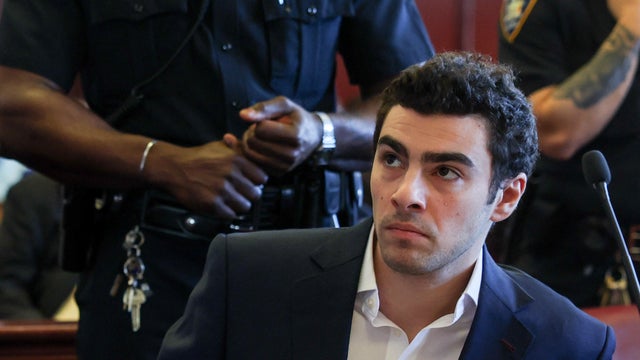 Luigi Mangione appears in Manhattan Supreme Court for a suppression hearing in New York City, Dec. 18, 2025. 