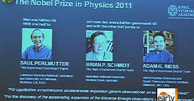 Nobel Prize in Physics goes to three Americans