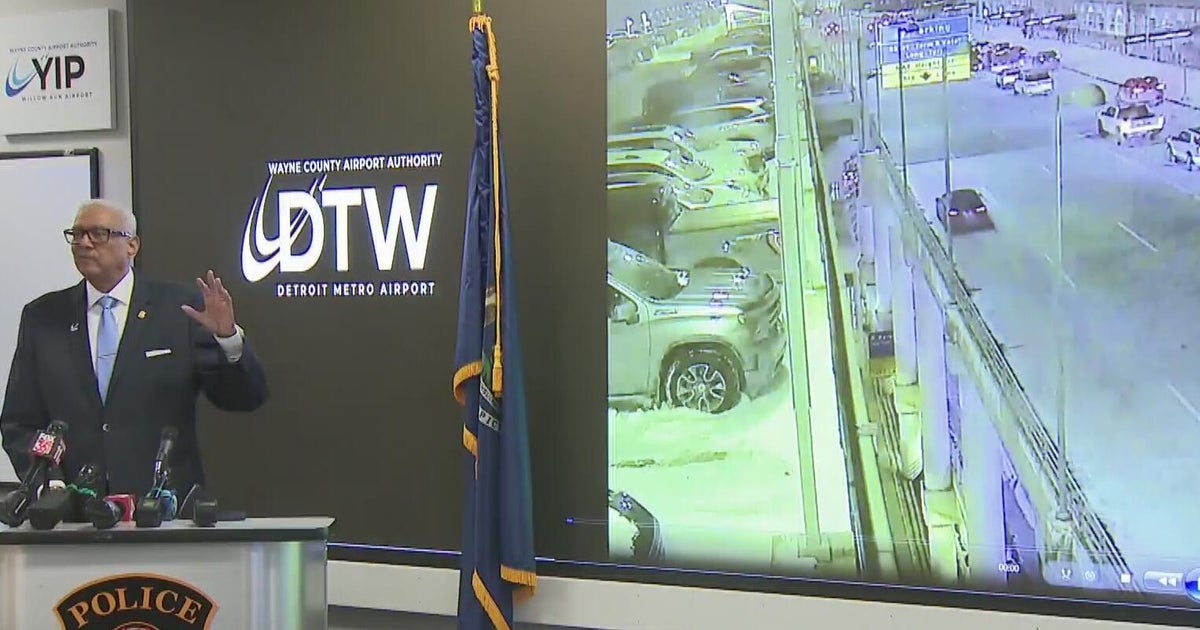 Detroit Metro Airport officials address car crash incident