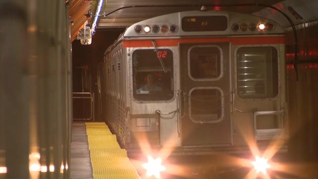 SEPTA subway train 