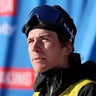 Hunter Hess of Team USA looks on after competing in the Aspen Snowmass Men's Freeski Halfpipe Finals on Jan. 10, 2026, in Aspen, Colorado. 