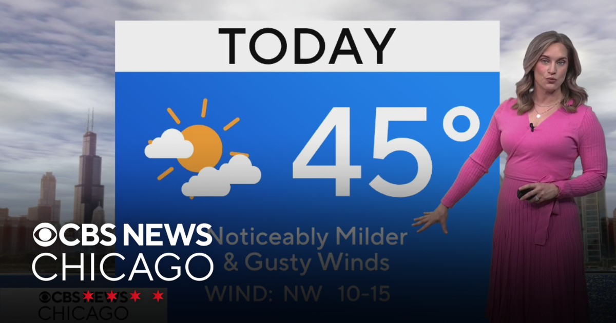 Mild, breezy day ahead on Tuesday in Chicago