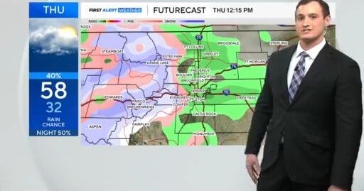 Several chances of rain and snow across Colorado this week - CBS Colorado