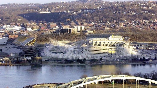 Three Rivers Stadium in Pittsburgh, Pennsylvania i 