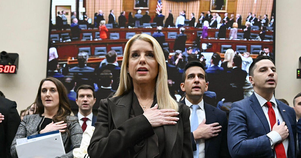 Watch Live: Bondi testifies at House hearing amid scrutiny over Epstein files