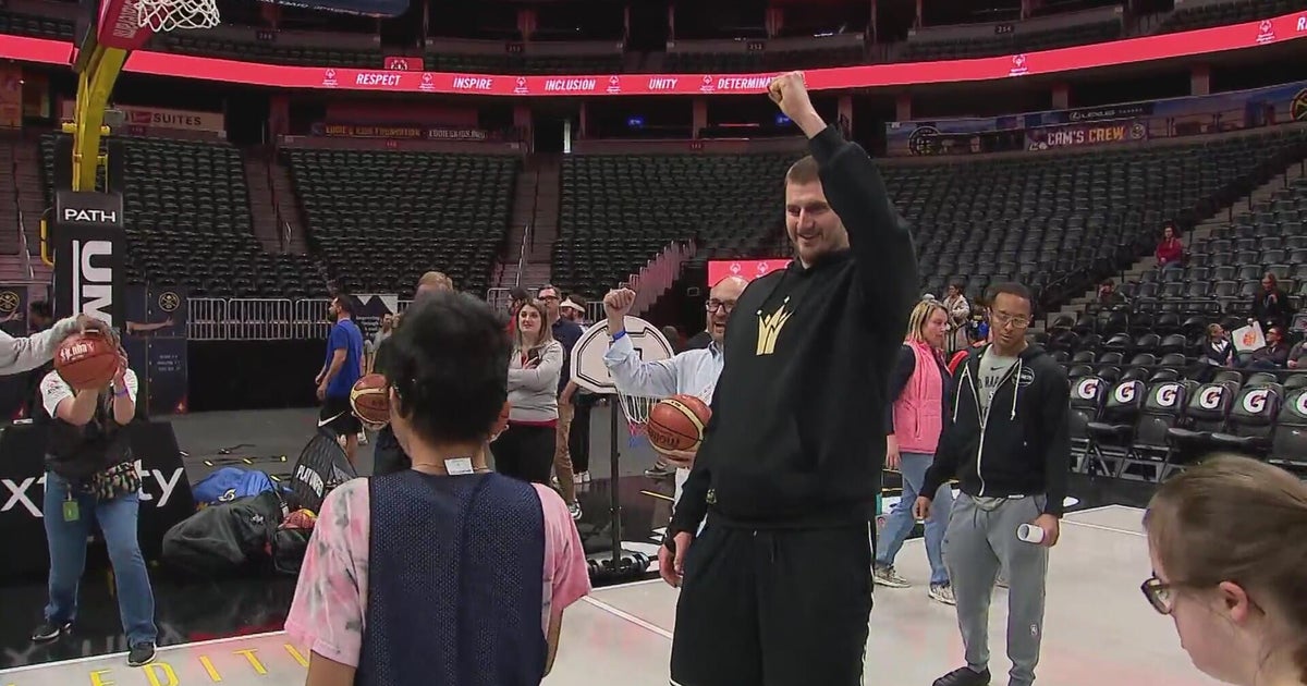 Denver Nuggets host Special Olympics Basketball Clinic at Ball Arena