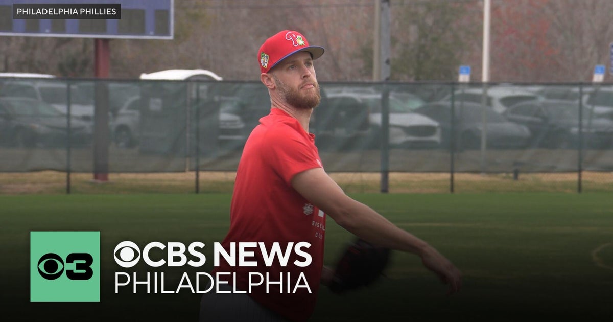 Phillies ace Zack Wheeler on keeping his surgically removed rib - CBS ...