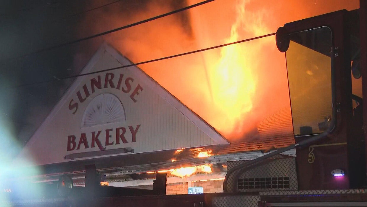 Beloved Sunrise Bakery in New Bedford, Massachusetts destroyed in fire ...