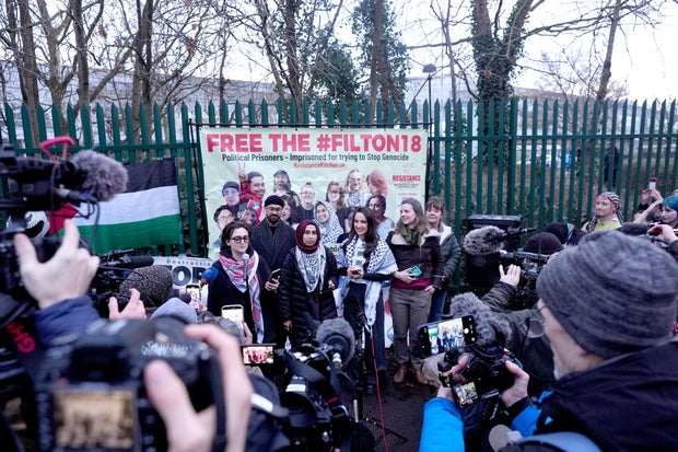 Palestine Action court case 