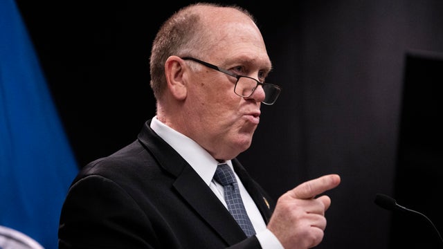 Border Czar Tom Homan Speaks To The Press In Minneapolis 