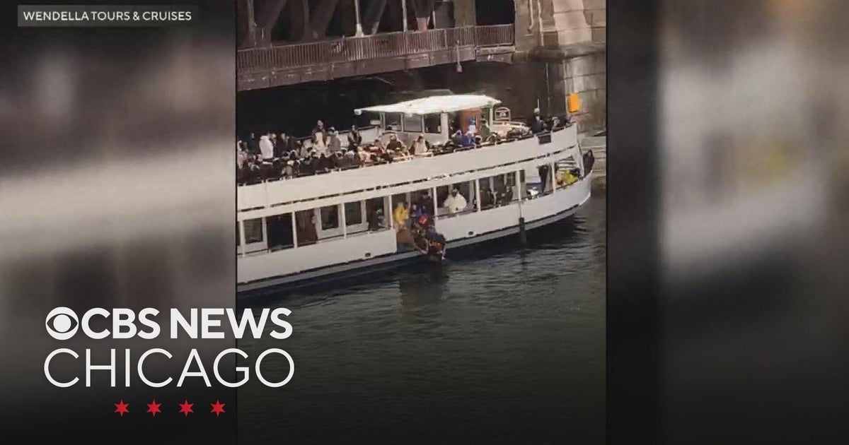 Wendella tour boat rescues man who fell into Chicago River - CBS Chicago