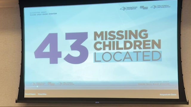 43 missing children located graphic 