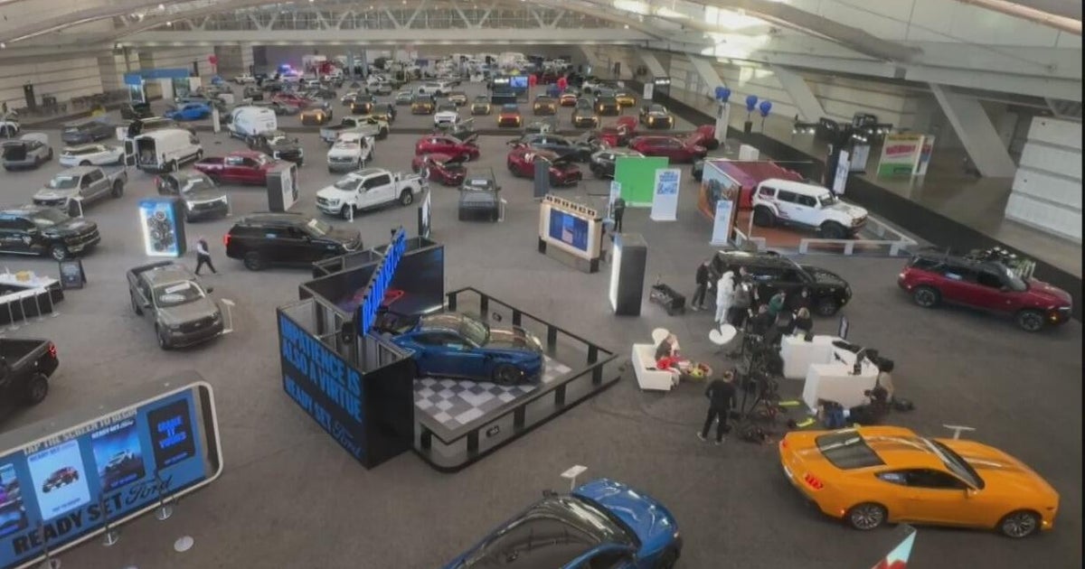 Walking through the Pittsburgh International Auto Show to see the coolest cars