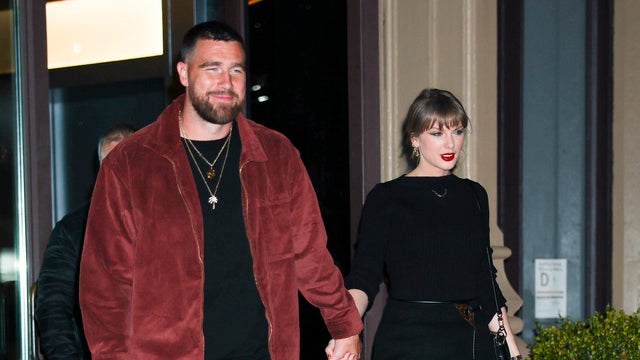 Taylor Swift and Travis Kelce 