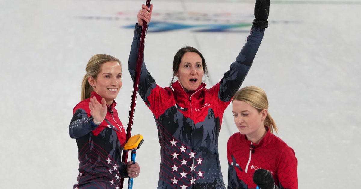 U.S. women's curling team slides to victory over Canada in an Olympic first