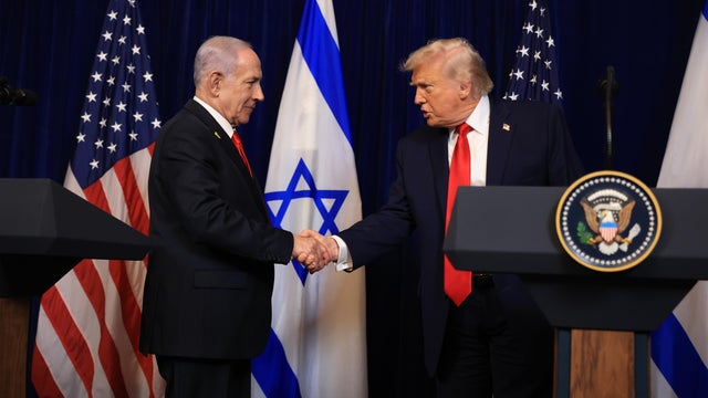 President Trump Meets With Israeli PM Netanyahu At His Palm Beach Estate 