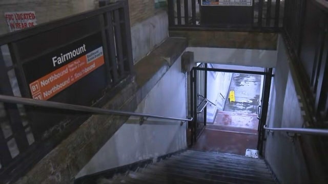 Broad and Fairmount SEPTA station closed due to a water leak 