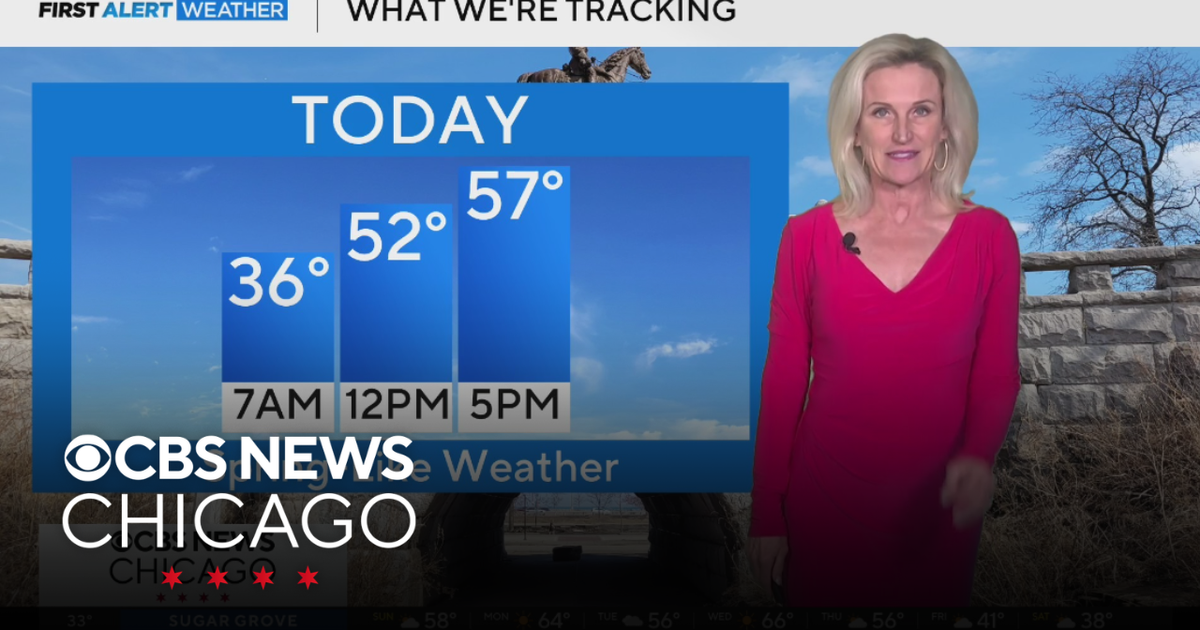 Spring-like weather on Sunday in Chicago - CBS Chicago