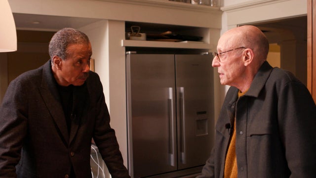 Bill Whitaker and Michael Pollan 