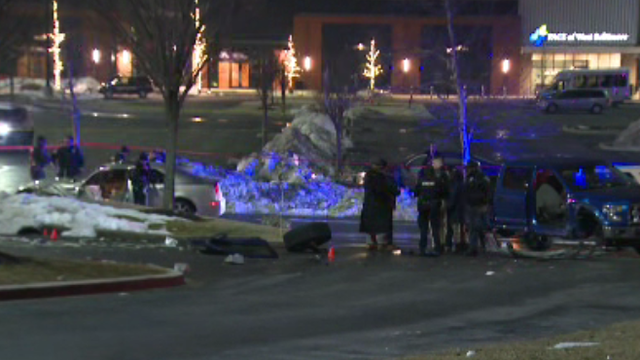 Police lights crime scene 