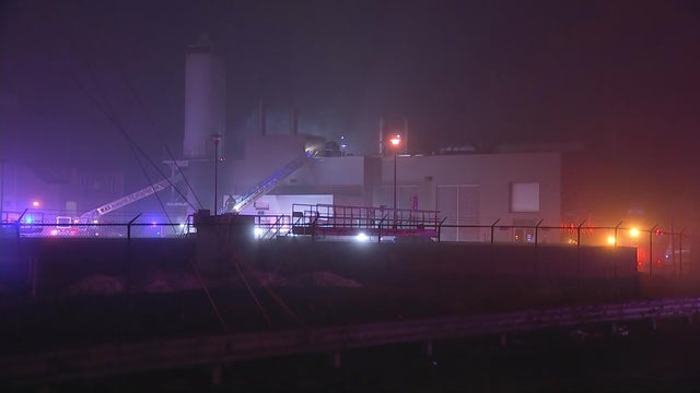 Fire breaks out at wastewater facility in Wilmington, Delaware 