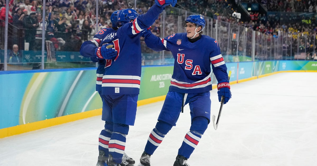 U.S. men's hockey defeats Sweden in overtime at Olympics quarterfinal