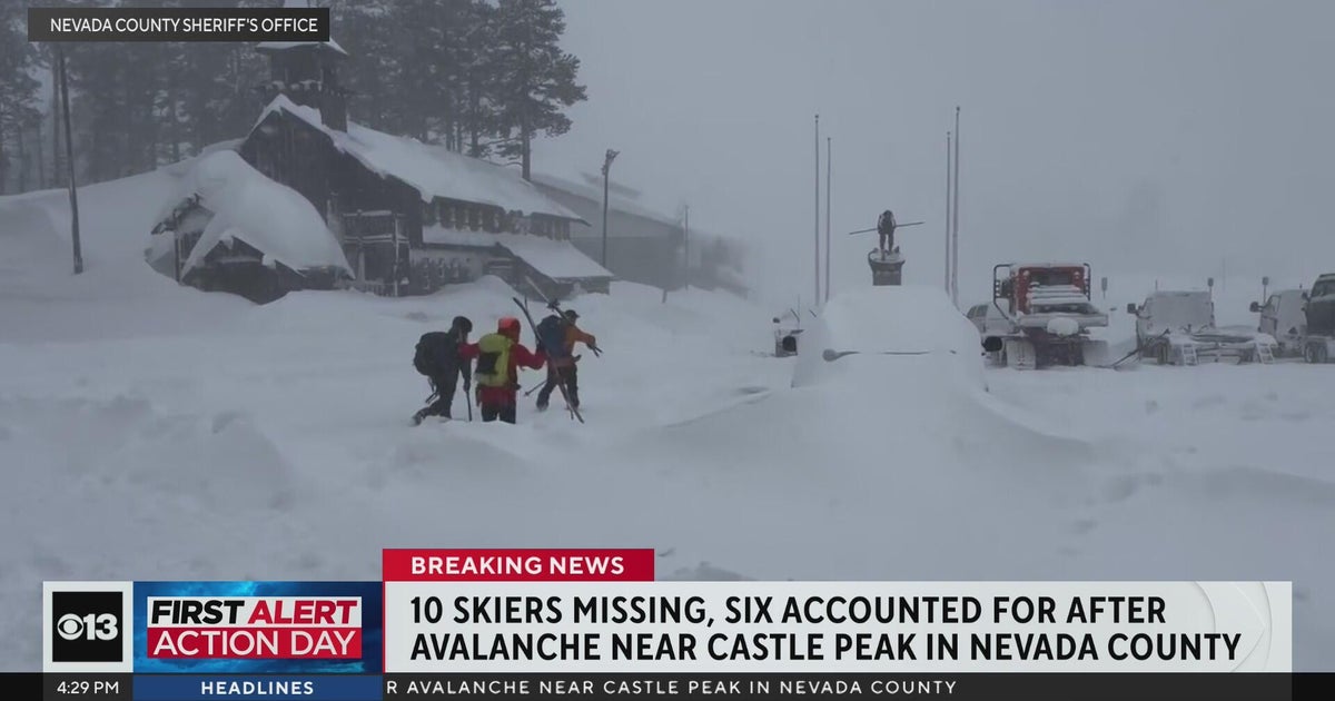 Nearly a dozen skiers remain missing after Nevada County avalanche