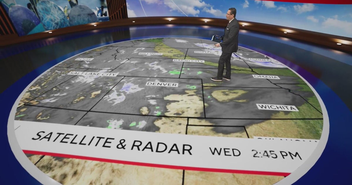 Another wave of snow and strong Front Range winds - CBS Colorado