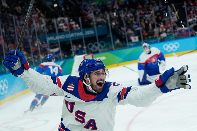 APTOPIX Milan Cortina Olympics Ice Hockey 